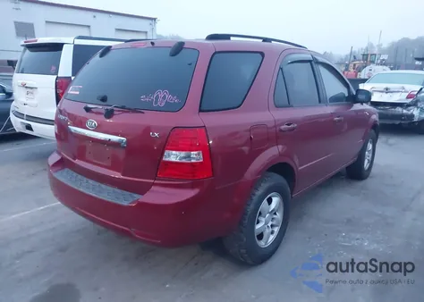 2008 Kia Sorento Lx z USA, uszkodzony, nr VIN KNDJD735485838927